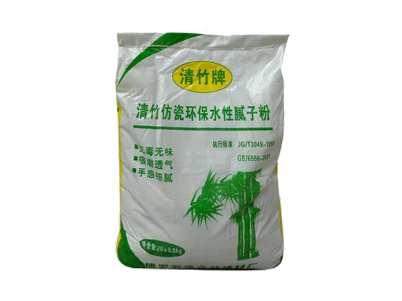 清竹牌 仿瓷环保水性腻子粉
